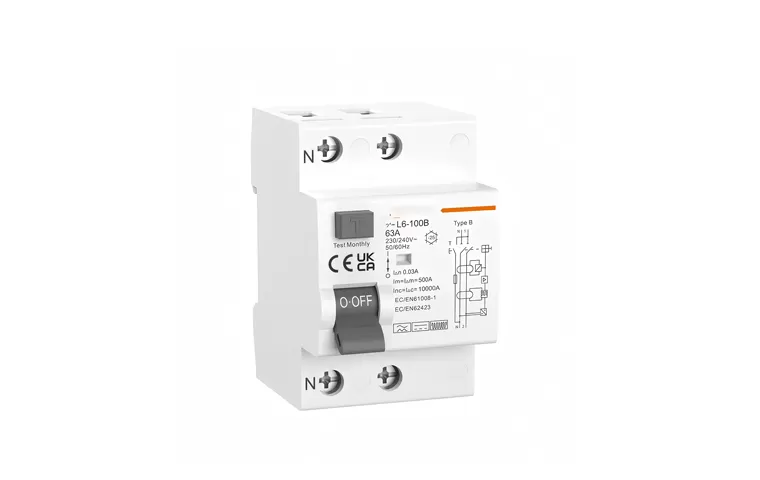 APL6-100B Typ B Fehlerstrom-Schutzschalter (RCCB)