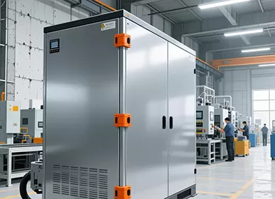 Energiespeichersysteme mit Schnellsteckhilfe